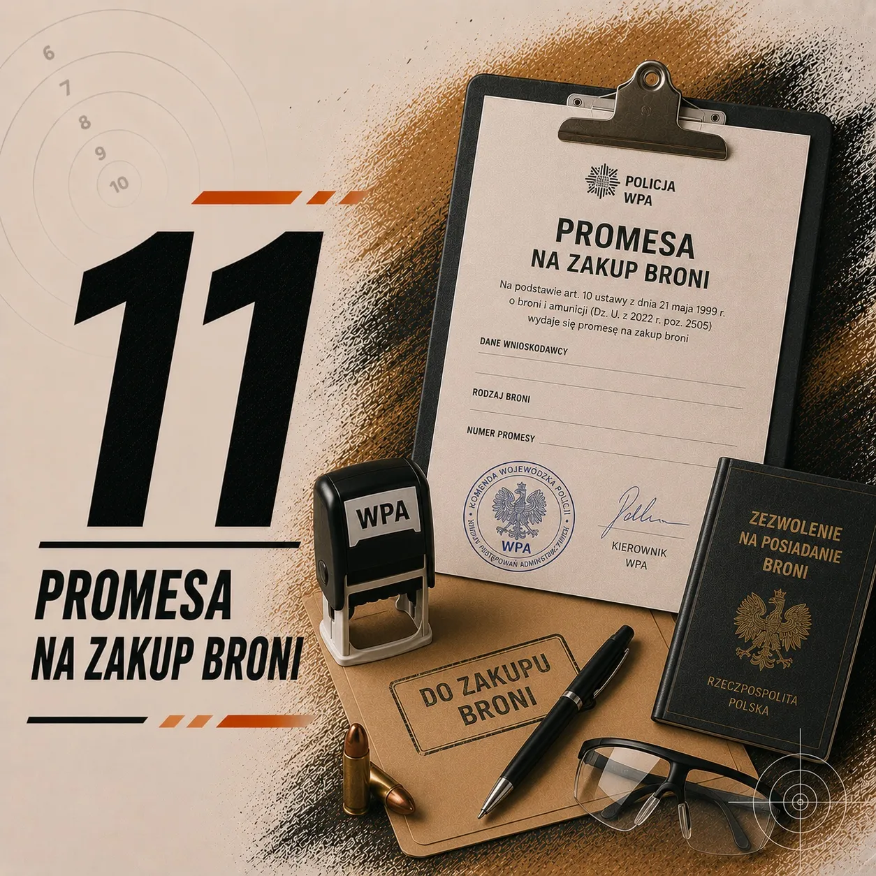 Pozwolenie na broń krok 11