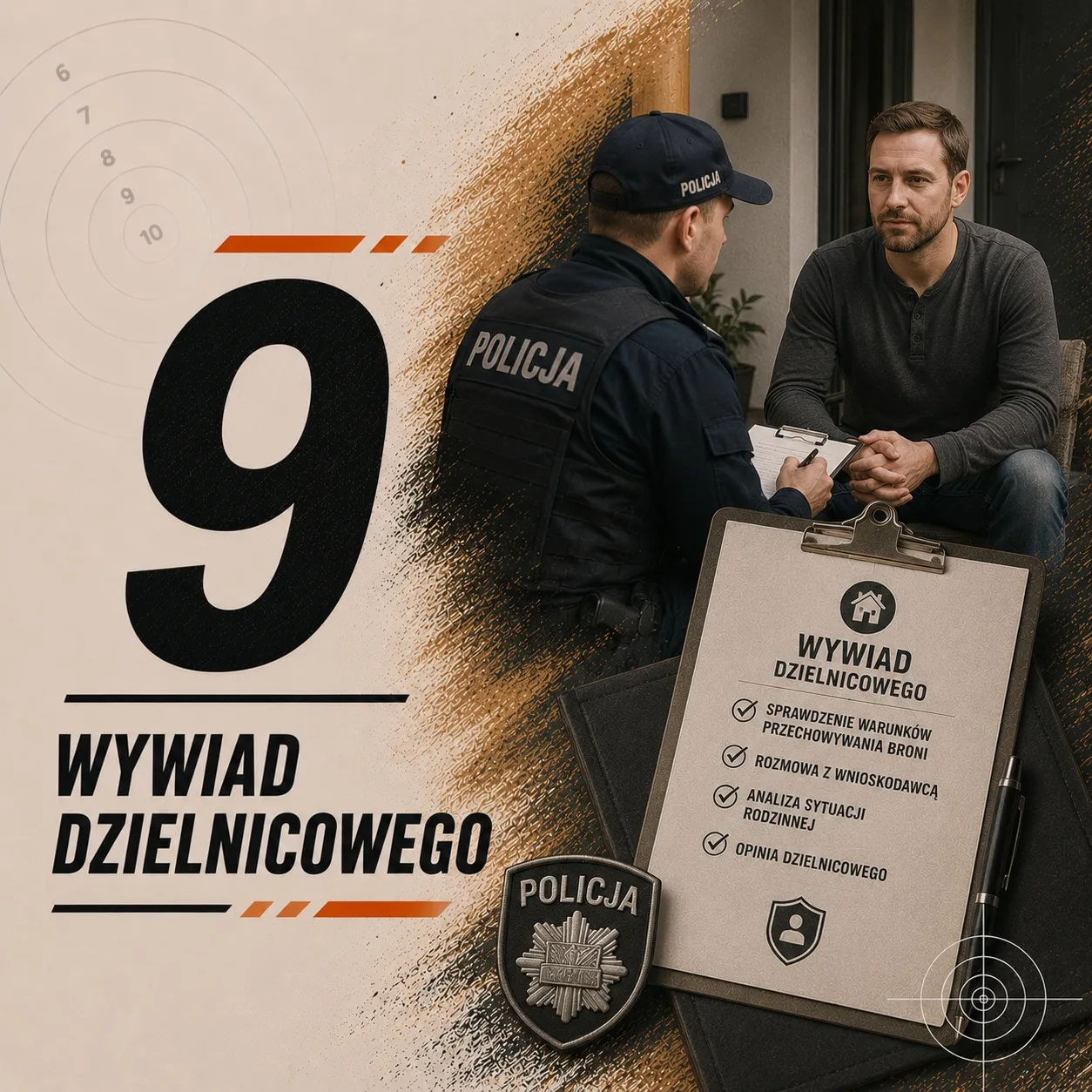 Pozwolenie na broń krok 9